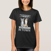 Cat Dog Vet Animal Doctor Veterinary   Veterinaria T-shirt (Voorkant)