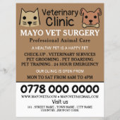 Cat & Dog, Veterinair Bureau Flyer (Voorkant)
