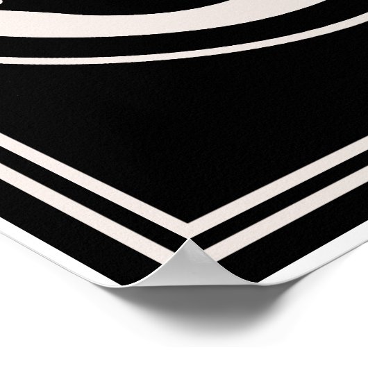 Cat-Dog Yin-Yang Poster (Hoek)