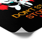 Cat Don't Stop Me Now Cat Funny  Poster (Hoek)