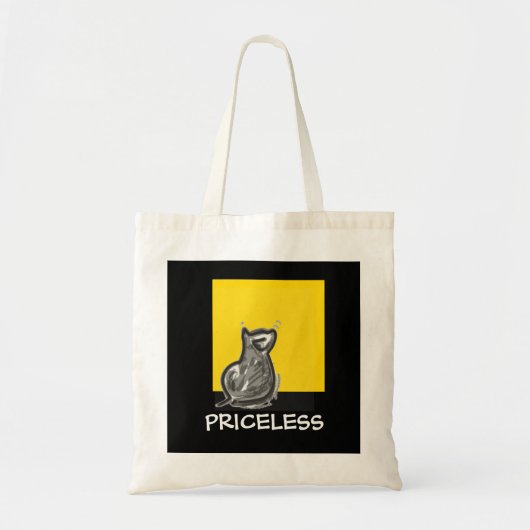 Cat Doodle Tote Bag (Voorkant)
