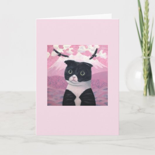 Cat Dora-chan roze #3 Kaart (Voorkant)