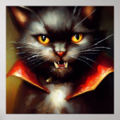 Cat Dracula Poster (Voorkant)