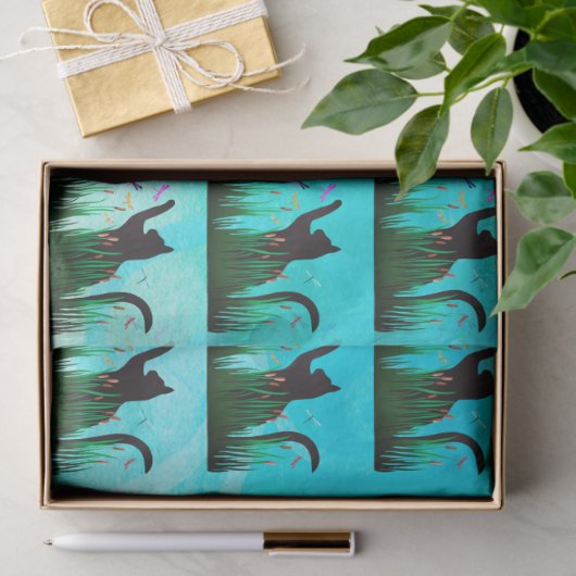 Cat & Dragons  Tissuepapier (Geschenk)