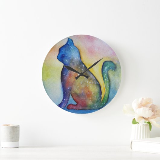 Cat Dreamweaver Clock Grote Klok (Huis)