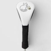 Cat Drink Boba Milk Tea Bobalogy Hoodie Golfheadcover (Voorkant)