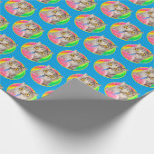 Cat Drink Slushie Cadeaupapier (Hoek)