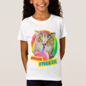 Cat Drink Slushie T-shirt (Voorkant)