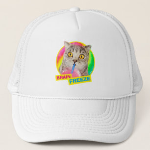 Cat Drink Slushie Trucker Pet