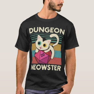 Cat Dungeon Meowster  T-shirt