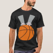 Cat Dunk cat dunking a basketball T-shirt (Voorkant)