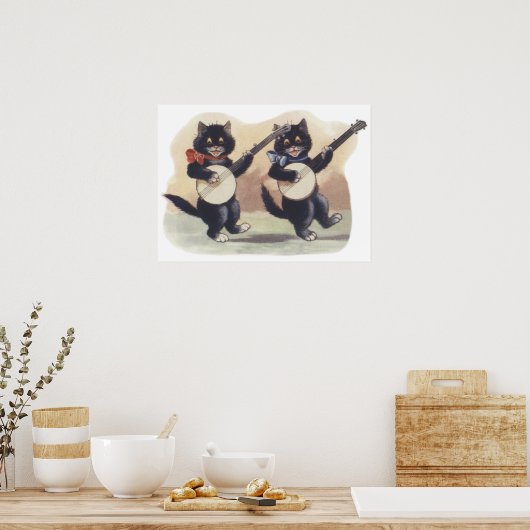 Cat Duo Poster (Keuken)