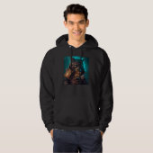 Cat Eat Chocolate Hoodie (Voorkant volledig)