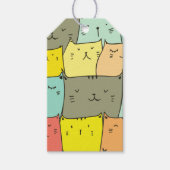 Cat editable Gift Label Cadeaulabel (Voorkant)