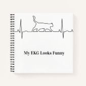 Cat EKG Notitieboek (Voorkant)