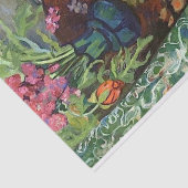 Cat en Bouquet, Suzanne Valadon Tissuepapier (Detail)