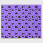 Cat- en Cauldron Gift Wrap Paper by Cheeky Witch Cadeaupapier (Vlak)