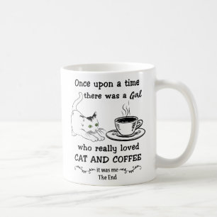 CAT- EN COFFEE-VERBINDING, Cute Cat Cft Cft Cft Cf Koffiemok