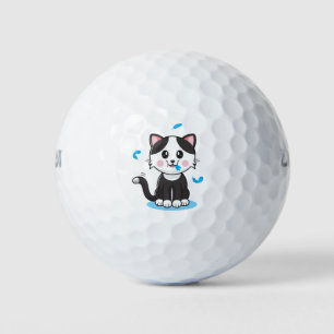 Cat en Feathers Golf Balls Golfballen