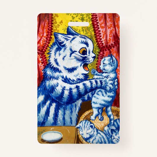 Cat en her Kittens Badge (Voorkant)