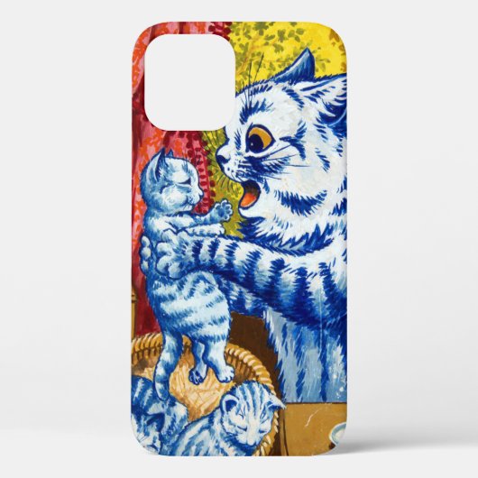Cat en her Kittens Case-Mate iPhone Case (Achterkant)