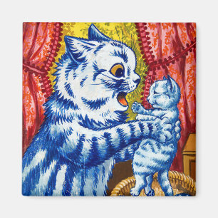 Cat en her Kittens Magneet