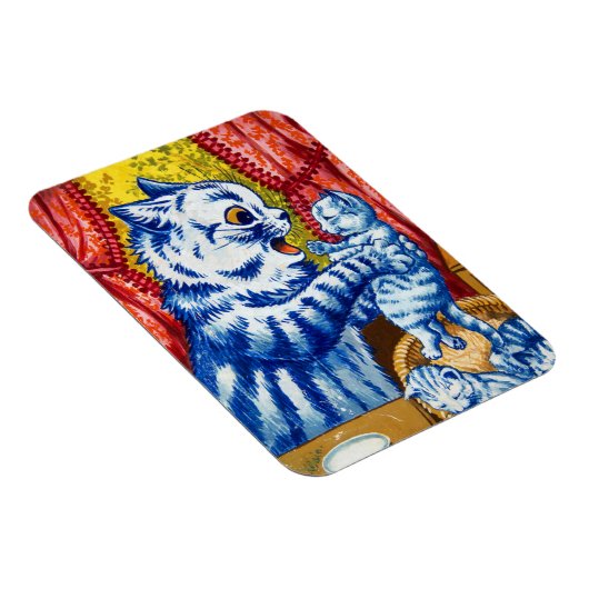 Cat en her Kittens Magneet (Rechterzijde)