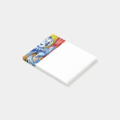 Cat en her Kittens Post-it® Notes (Schuin)