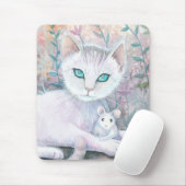 Cat en Mouse Mousepad Muismat (Met muis)