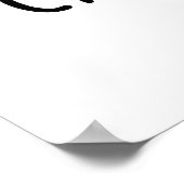 Cat-ermelon Funny Cat Watermelon Pun Poster (Hoek)