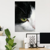 Cat eye closeup poster (Thuiskantoor)