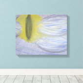 Cat Eye Maan van Sky Boivin Canvas Afdruk (Insitu (Houten vloer))