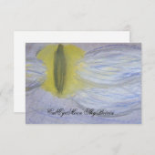 Cat Eyed Moon Canvas Print (Voorkant / Achterkant)