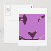 Cat Eyes Briefkaart (Voorkant / Achterkant)