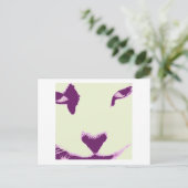 Cat Eyes Briefkaart (Staand voorkant)