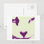 Cat Eyes Briefkaart (Voorkant / Achterkant)