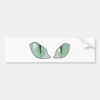 Cat Eyes Bumpersticker