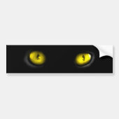 Cat Eyes Bumpersticker (Voorkant)