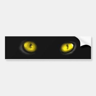 Cat Eyes Bumpersticker