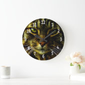 Cat Eyes Hypnotizing Framed Photo Grote Klok (Huis)