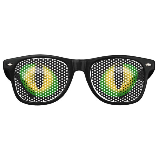 CAT EYES PARTY GRAPPIGE ZONNEBRIL (Voorkant)