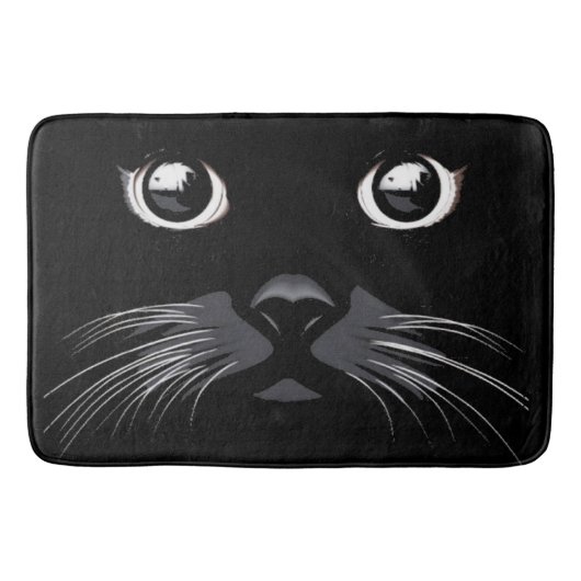 Cat Face Bath Mat (Voorkant)