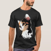 Cat Face  Cat  1 T-shirt (Voorkant)