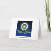 Cat Face Close-up Dank je kaart (Achterkant)