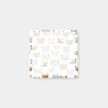 Cat Face Doodle Patroon