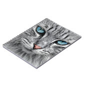 Cat Face Fractal Design-10682 Notitieboek (Linkerzijde)