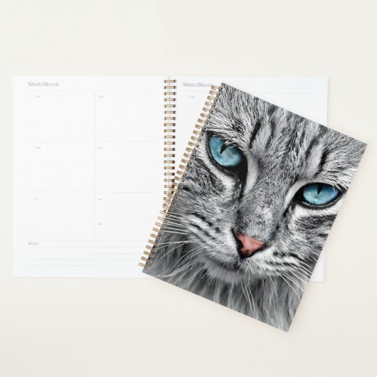 Cat Face Fractal Design-10682 Planner (Display)
