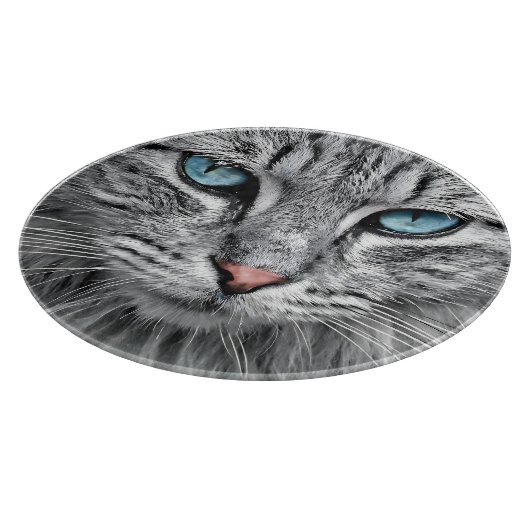 Cat Face Fractal Design-10682 Snijplank (Hoek)