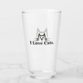 Cat-Face Glas (Achterkant)