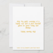 Cat Face Honkbal Openingsdag Zegeningen Kaart (Achterkant)